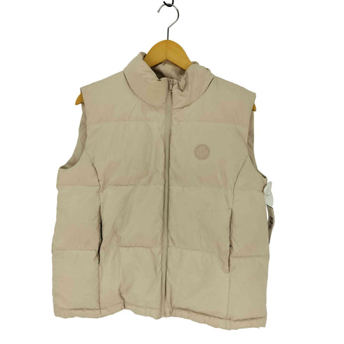 ギャップ Gap JAC HVWT HIGH V ヘビーウェイト ハイカラー ダウンベスト レディース import:XS
