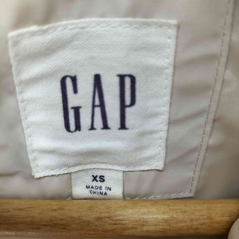 ギャップ Gap JAC HVWT HIGH V ヘビーウェイト ハイカラー ダウンベスト レディース import:XS