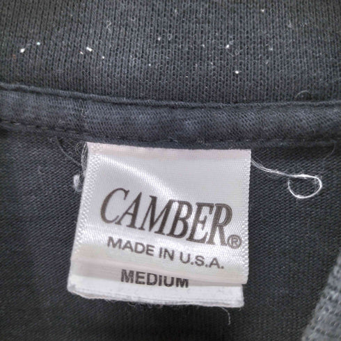 キャンバー CAMBER USA製 モックネックカットソー メンズ medium