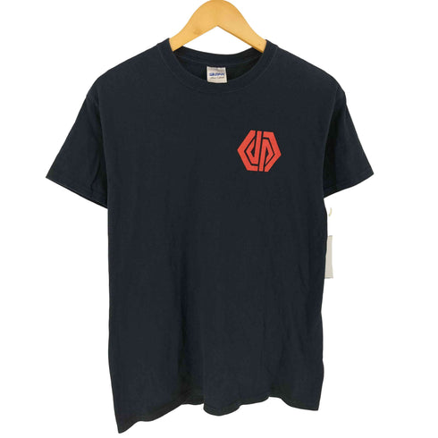 ギルダン GILDAN コットン 両面プリント クルーネック 半袖 Tシャツ メンズ M
