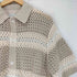 キス KITH THOMPSON CROCHET BUTTON DOWN トンプソン クロシェ ボタンダウン 半袖シャツ メンズ L