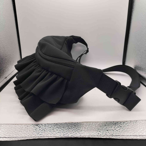 @ hirame ヒラメ 25AW フリル ボディ BAG バック ブラック レディース