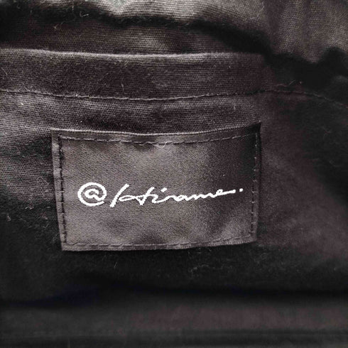 @ hirame ヒラメ 25AW フリル ボディ BAG バック ブラック レディース