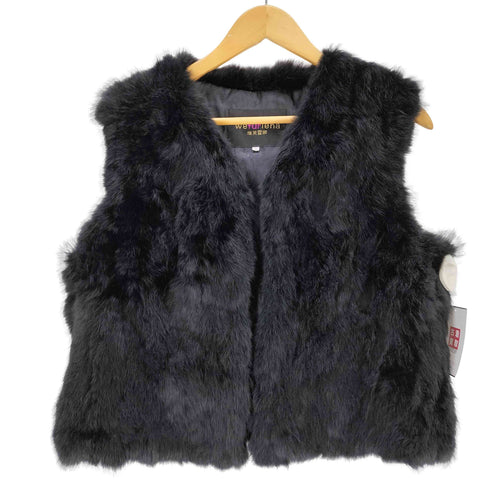 ファー ベスト レディース 3XL