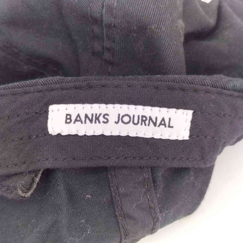 バンクスジャーナル BANKS JOURNAL フロント刺繍 6パネルキャップ メンズ