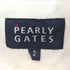 パーリーゲイツ PEARLY GATES リボン柄 フロントポケット シャツ ワンピース レディース 2