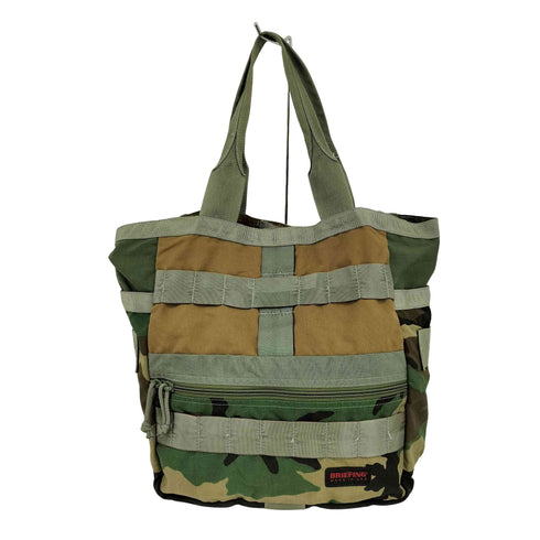 ブリーフィング BRIEFING MADE IN USA FLIGHT LIGHT BUCKET クレイジーパターン 迷彩柄 トートバッグ メンズ