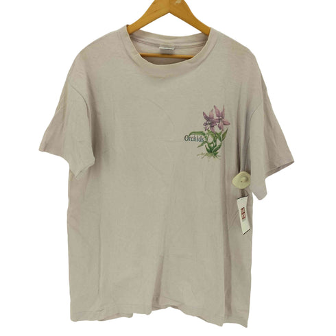 90S Harlequin NG ハーレクイン ナチュラル グラフィックス USA製 ロゴ両面プリントTシャツ メンズ XL