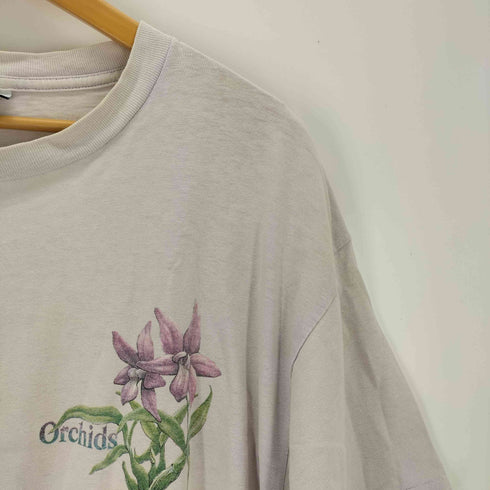 90S Harlequin NG ハーレクイン ナチュラル グラフィックス USA製 ロゴ両面プリントTシャツ メンズ XL