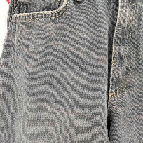 ザラ ZARA TRF BAGGY TAPERED デニムパンツ レディース 32