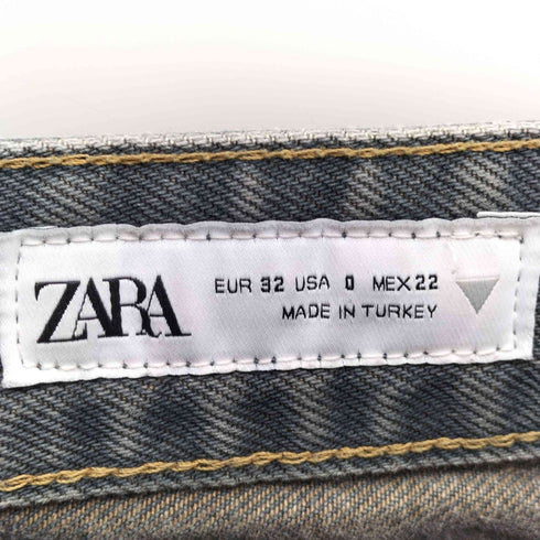 ザラ ZARA TRF BAGGY TAPERED デニムパンツ レディース 32
