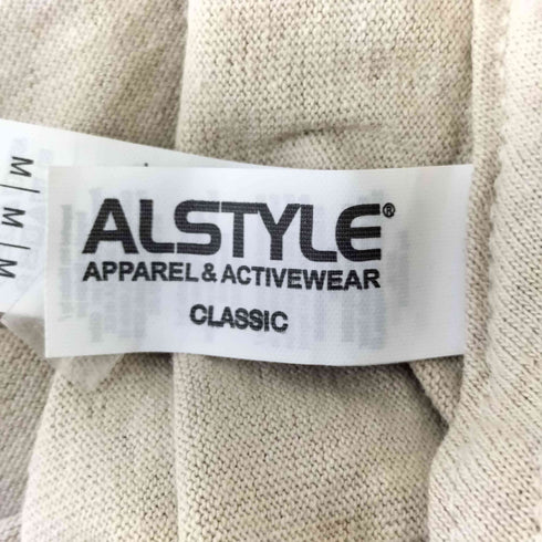 アルスタイル alstyle ロゴプリントTシャツ メンズ M