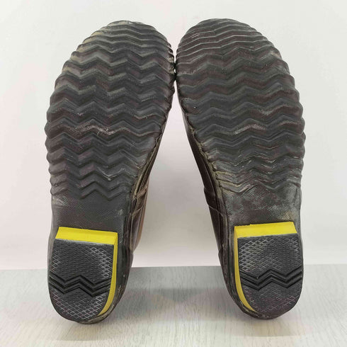 ソレル SOREL サイドレースアップ レザーアッパー レインブーツ レディース JPN:23.5