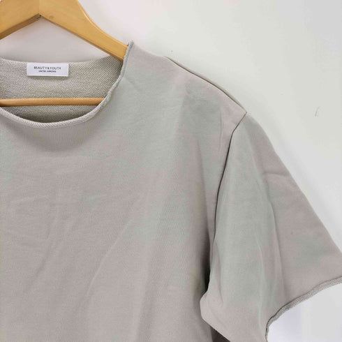 ビューティーアンドユースユナイテッドアローズ BEAUTY & YOUTH UNITED ARROWS BY クリア ライトスウェット カットオフ Tシャツ メンズ M