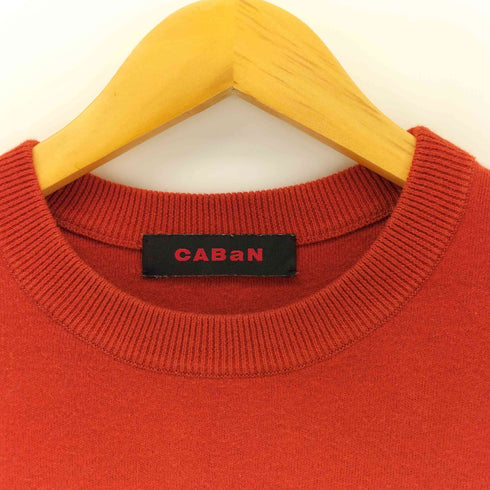 キャバン CABaN コットンカシミヤ クルーネックプルオーバー レディース S