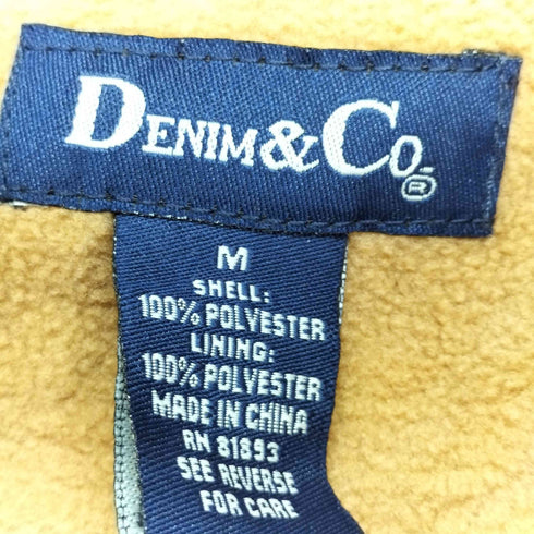 デニムアンドコー Denim&Co ボアダッフルコート レディース JPN:M