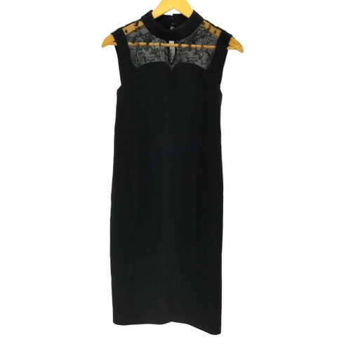 マメクロゴウチ Mame Kurogouchi 24AW Acetate Polyester Floral Lace-Collar Sleeveless Dress レディース 1