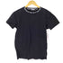 BLVCK PARIS ブラックパリ ネックロゴテープTシャツ メンズ M