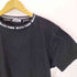 BLVCK PARIS ブラックパリ ネックロゴテープTシャツ メンズ M