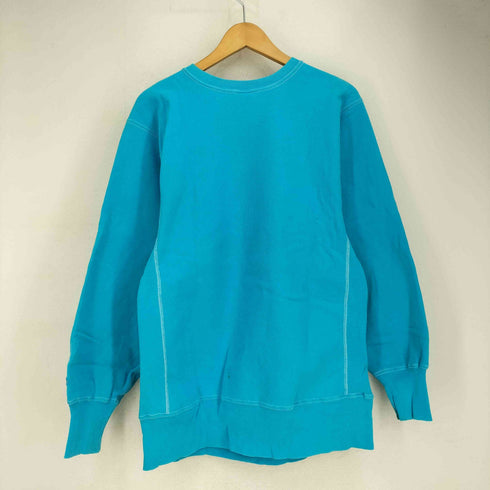 チャンピオン Champion 90S MEXICO製 刺繍タグ 目あり REVERSE WEAVE リバースウィーブクルーネックスウェット メンズ import:L