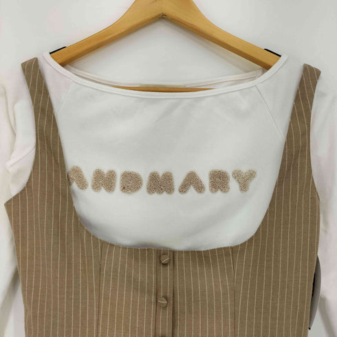 アンドマリー AND MARY Jade set mini dress レディース FREE