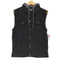 Brooklyn cloth フード付きブラックデニムベスト メンズ JPN:S