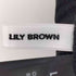 リリーブラウン Lily Brown 26ss シャーリングレイヤーフリルトップス レディース ONE SIZE