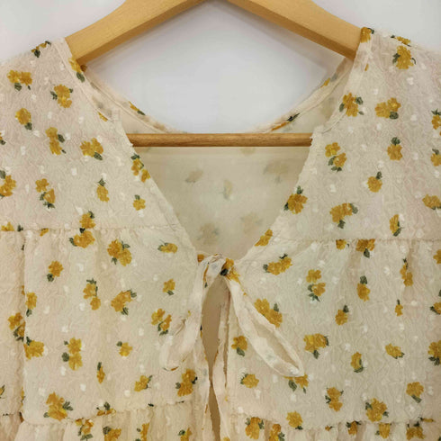 flower 26ss ハピネスブルームブラウス レディース FREE