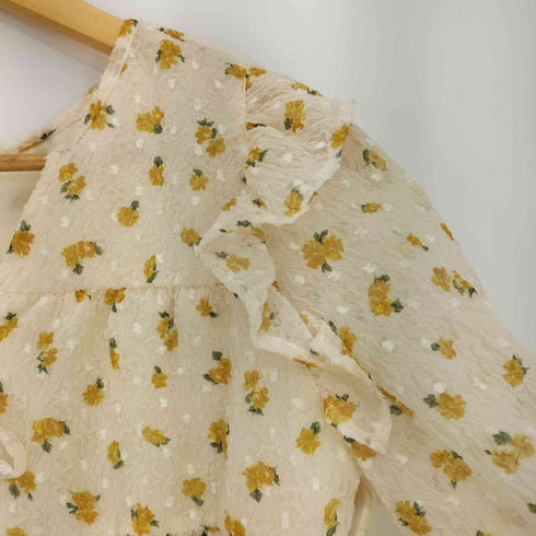 flower 26ss ハピネスブルームブラウス レディース FREE