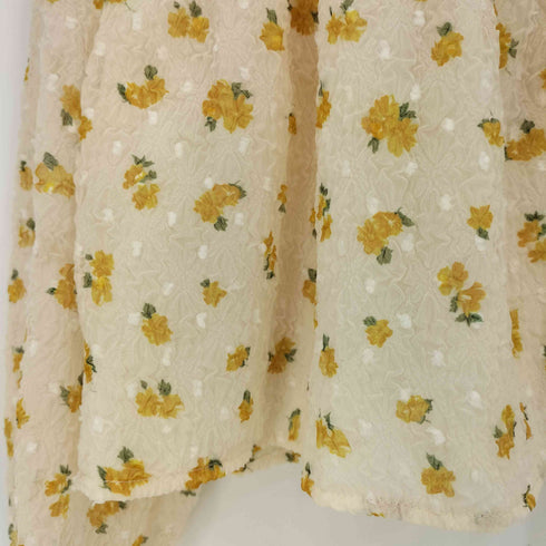 flower 26ss ハピネスブルームブラウス レディース FREE