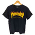 スラッシャーマガジン THRASHER MAGAZINE エンブレム ロゴプリント S/S クルーネック Tシャツ メンズ import:M