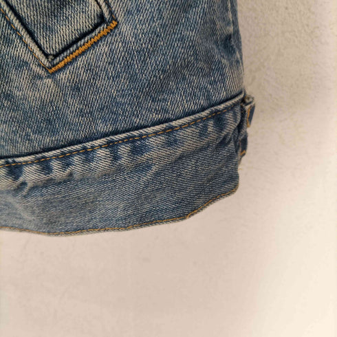 エイチアンドエム H&M デニム ボア トラッカー ジャケット メンズ