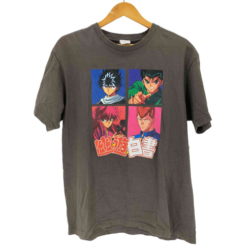 キャラクタープリントTシャツ メンズ L