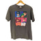 キャラクタープリントTシャツ メンズ L