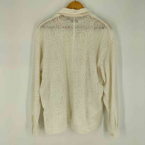 ジャーナルスタンダードレリューム JOURNAL STANDARD relume 25ss ペイズリーレース オープンカラーシャツ メンズ import:L