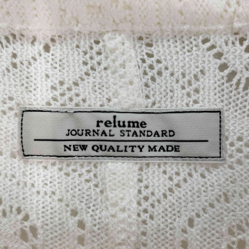 ジャーナルスタンダードレリューム JOURNAL STANDARD relume 25ss ペイズリーレース オープンカラーシャツ メンズ import:L
