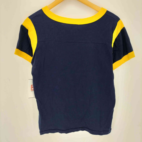 90s USA製 VARSITY バーシティ フットボールTシャツ レディース L