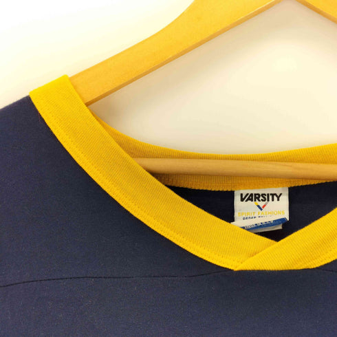 90s USA製 VARSITY バーシティ フットボールTシャツ レディース L
