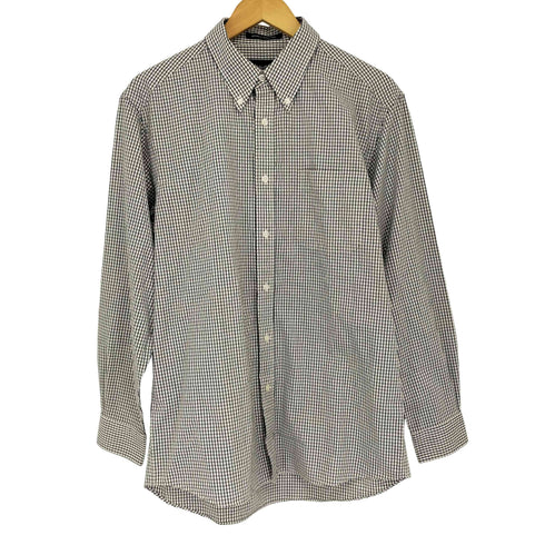 エディーバウアー Eddie Bauer ボタンダウン チェックシャツ メンズ import:M