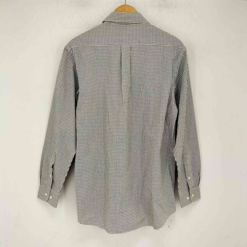 エディーバウアー Eddie Bauer ボタンダウン チェックシャツ メンズ import:M