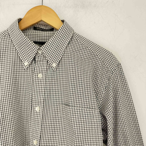 エディーバウアー Eddie Bauer ボタンダウン チェックシャツ メンズ import:M
