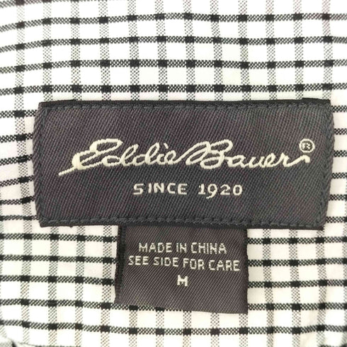 エディーバウアー Eddie Bauer ボタンダウン チェックシャツ メンズ import:M
