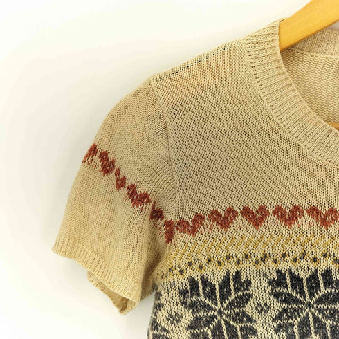 アワーレガシィー OUR LEGACY KNITTED CROPPED T-SHIRT ニット クロップド Tシャツ レディース 34