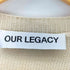 アワーレガシィー OUR LEGACY KNITTED CROPPED T-SHIRT ニット クロップド Tシャツ レディース 34