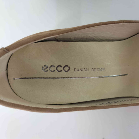 エコー ecco スウェード チャンキーヒール パンプス レディース 36