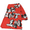 オーバープリント OVER PRINT chain logo scarf メンズ
