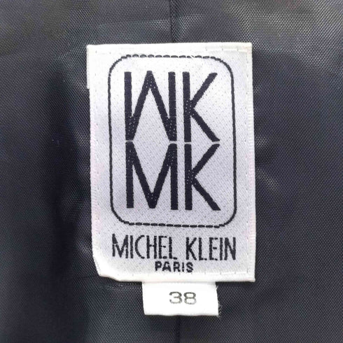 ミッシェルクラン MICHEL KLEIN スリム ウール Pコート Y2K レディース 38