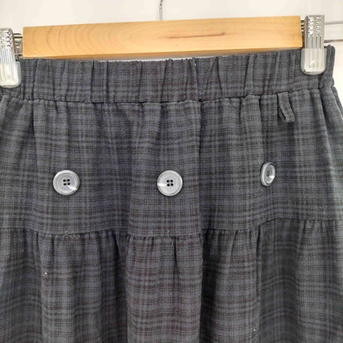 MUWM 2way Button Shirring Skirt レディース FREE