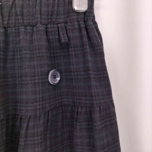 MUWM 2way Button Shirring Skirt レディース FREE
