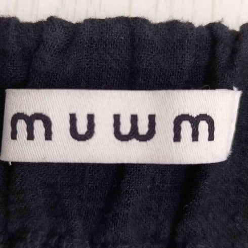 MUWM 2way Button Shirring Skirt レディース FREE